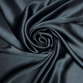 Tecido Cetim de Seda Pura Preto 90cm Tecido Cetim de Seda Pura Preto 90cm • Luema Tecidos