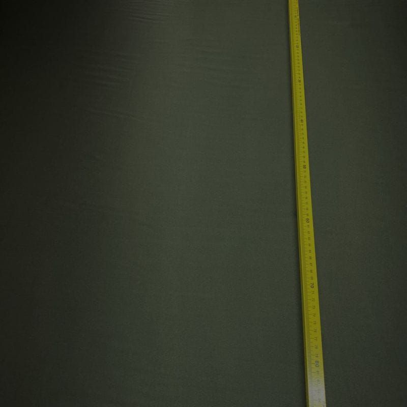 Tecido Cetim de Seda Pura Verde Musgo 90cm • Luema Tecidos