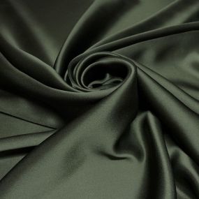 Tecido Cetim de Seda Pura Verde Musgo 90cm Tecido Cetim de Seda Pura Verde Musgo 90cm • Luema Tecidos 2