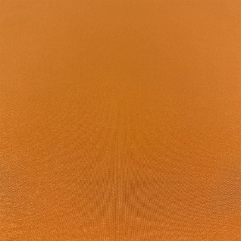 Tecido Crepe de Chine Seda Pura Laranja • Luema Tecidos