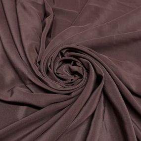 Tecido Crepe de Chine Seda Pura Marrom Chocolate Tecido Crepe de Chine Seda Pura Marrom Chocolate • Luema Tecidos