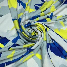 Viscose Estampada Floral Abstrato Viscose Estampada Floral Abstrato • Luema Tecidos