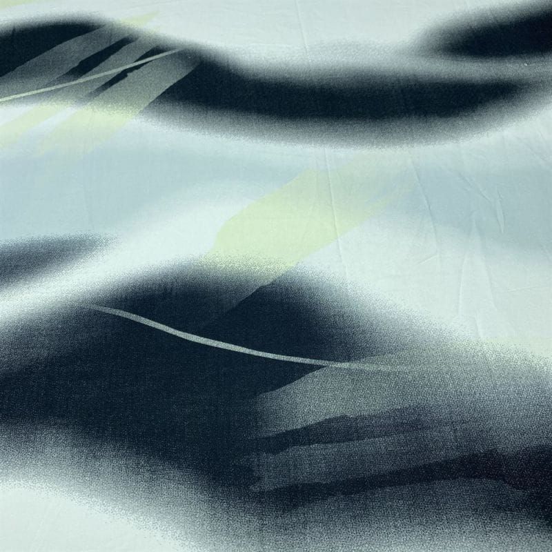 Viscose Estampada Nuances Cinza • Luema Tecidos