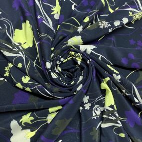 Tecido Crepe de Chine Seda Pura Estampado ANML Tecido Crepe de Chine Seda Pura Estampado ANML • Luema Tecidos