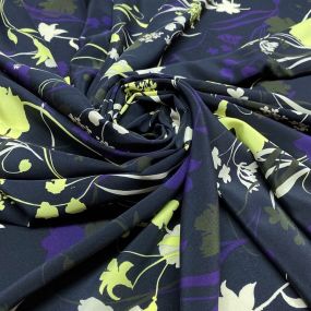 Tecido Crepe de Chine Seda Pura Estampado ANML Tecido Crepe de Chine Seda Pura Estampado ANML • Luema Tecidos 2