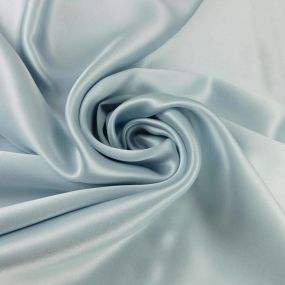 Tecido Cetim de Seda Pura Prata Tecido Cetim de Seda Pura Prata • Luema Tecidos