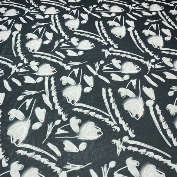 Musseline Estampado Amore Floreale • Luema Tecidos