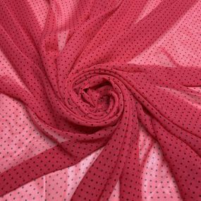 Musseline de Seda Pura Poá Pink Musseline de Seda Pura Poá Pink • Luema Tecidos