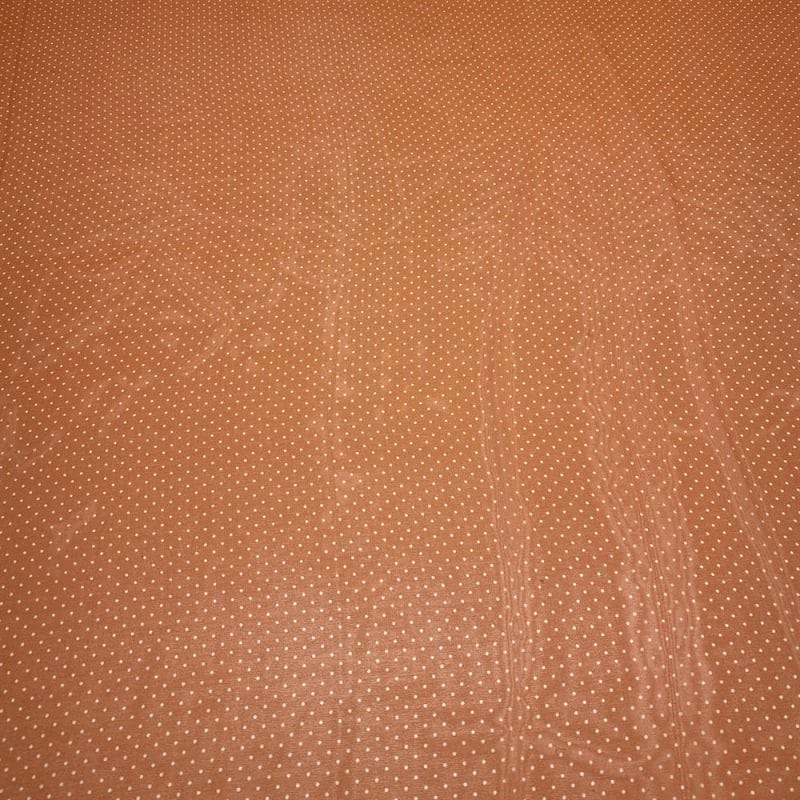 Musseline de Seda Pura Poá Laranja • Luema Tecidos Musseline de Seda Pura Poá Laranja • Luema Tecidos