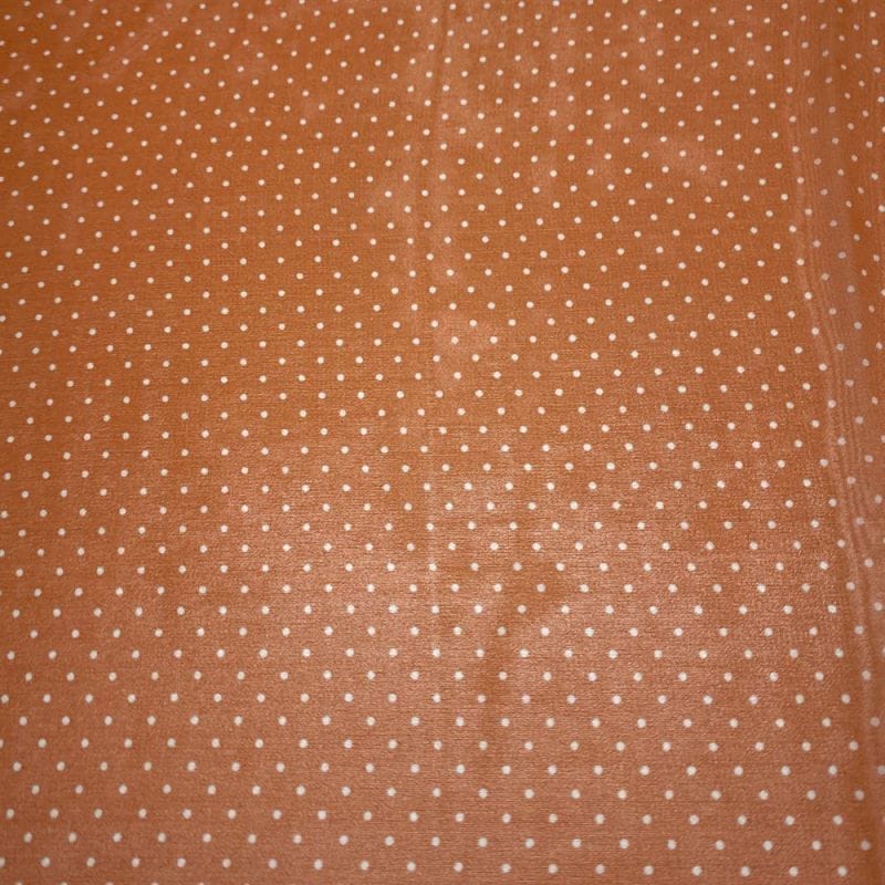 Musseline de Seda Pura Poá Laranja • Luema Tecidos Musseline de Seda Pura Poá Laranja • Luema Tecidos