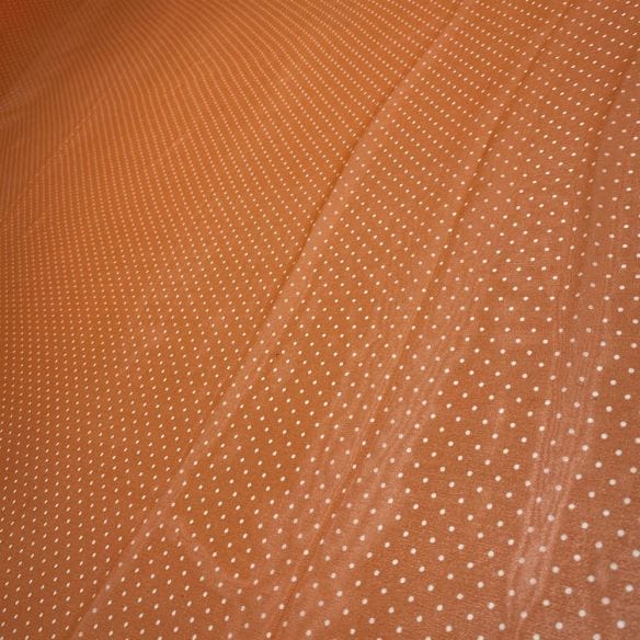 Musseline de Seda Pura Poá Laranja • Luema Tecidos Musseline de Seda Pura Poá Laranja • Luema Tecidos