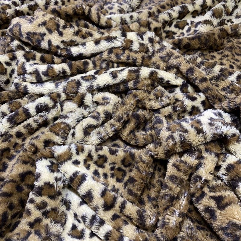 Pele Artificial Oncinha Colorida • Luema Tecidos