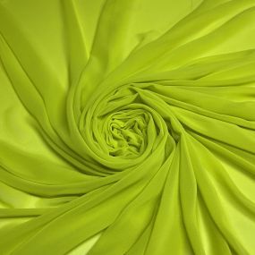 Tecido Musseline Liso Amarelo • Luema Tecidos