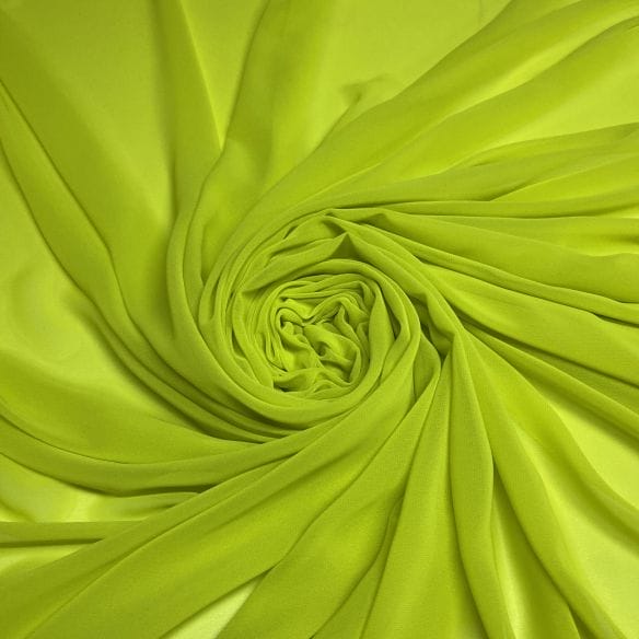 Tecido Musseline Liso Amarelo • Luema Tecidos