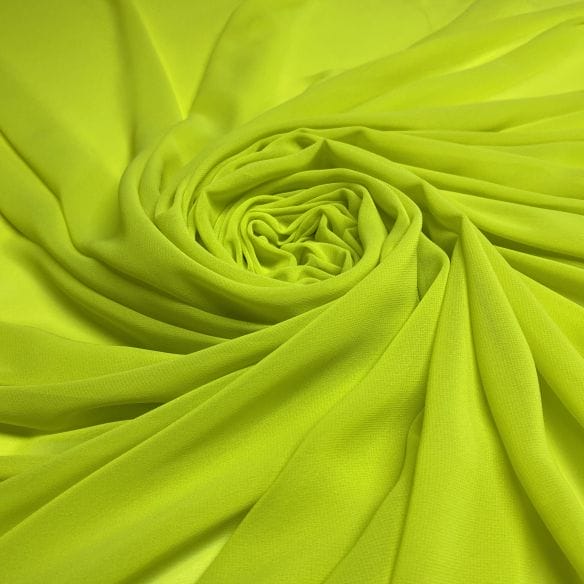 Tecido Musseline Liso Amarelo • Luema Tecidos