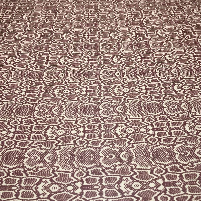 Musseline Estampado Red Snake • Luema Tecidos Musseline Estampado Red Snake • Luema Tecidos