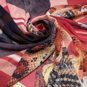 Musseline Estampado King Snake Musseline Estampado King Snake • Luema Tecidos 2