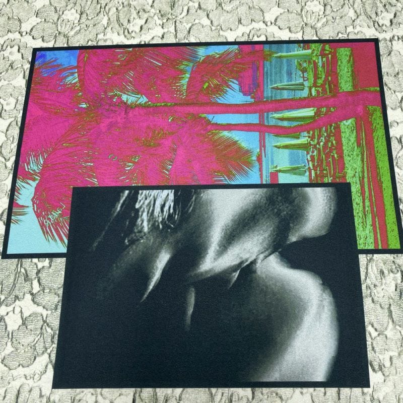 Crepe de Chine Quadros ANML • Luema Tecidos