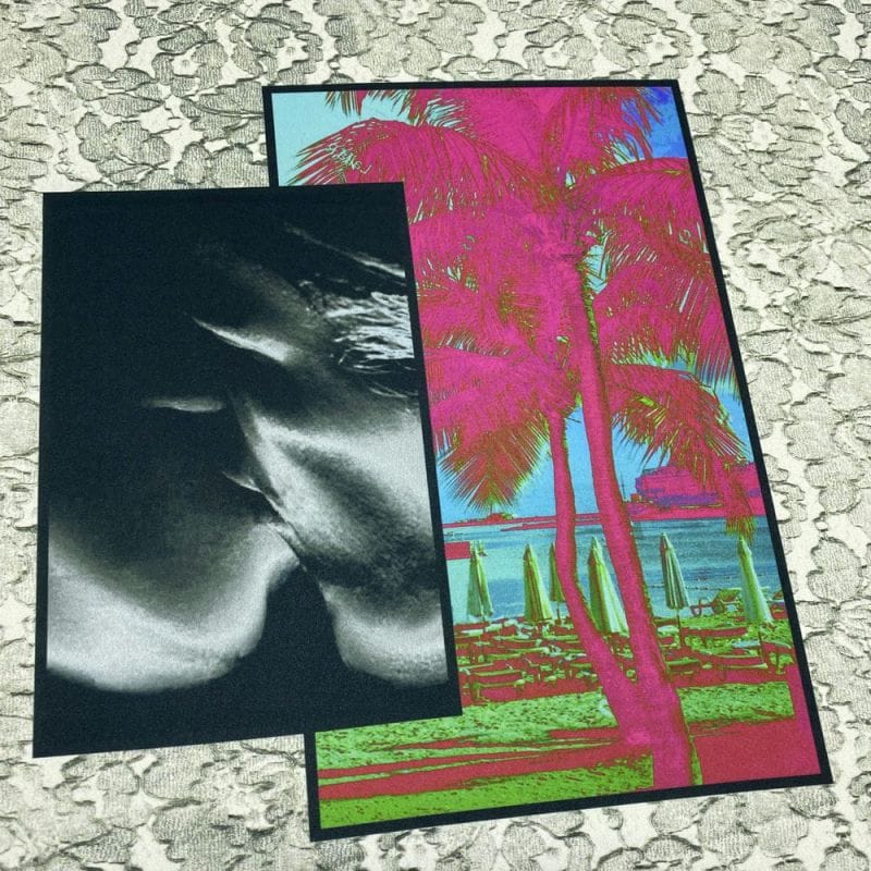 Crepe de Chine Quadros ANML • Luema Tecidos