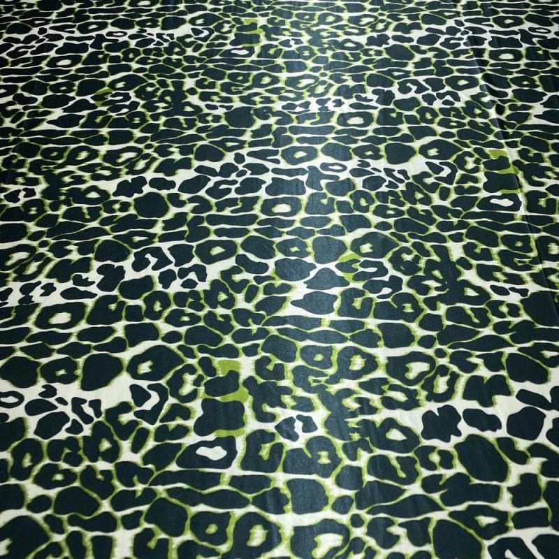 Cetim Toque de Seda Onça Cobre • Luema Tecidos