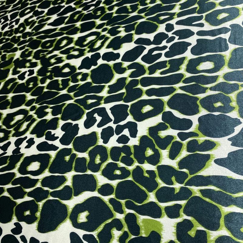 Cetim Toque de Seda Onça Cobre • Luema Tecidos