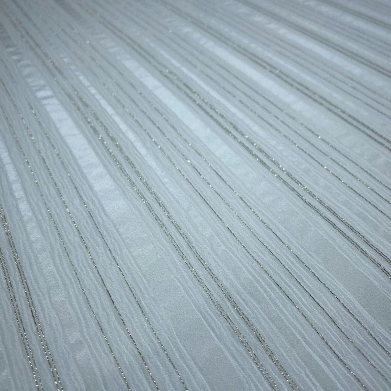 Musseline de Seda Pura Off White Lurex • Luema Tecidos Musseline de Seda Pura Off White Lurex • Luema Tecidos