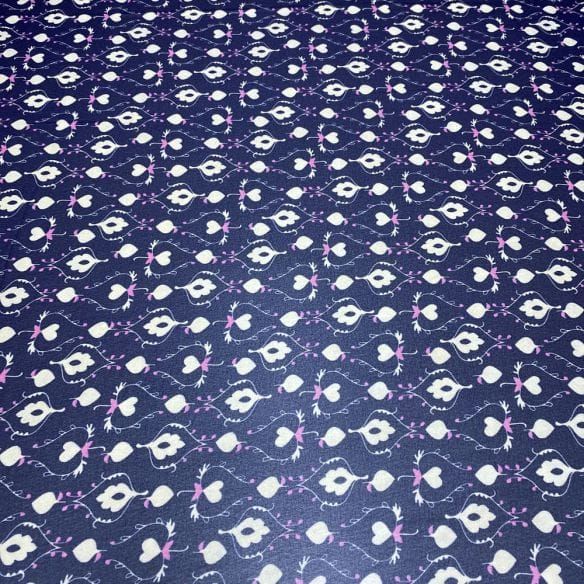 Musseline Estampado ANML Azul • Luema Tecidos