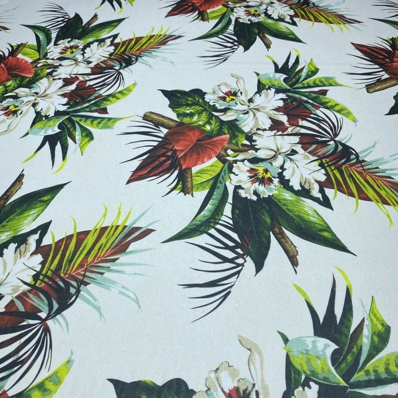 Musseline Estampado Floreale • Luema Tecidos