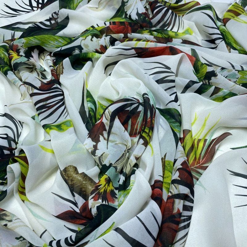 Musseline Estampado Floreale • Luema Tecidos