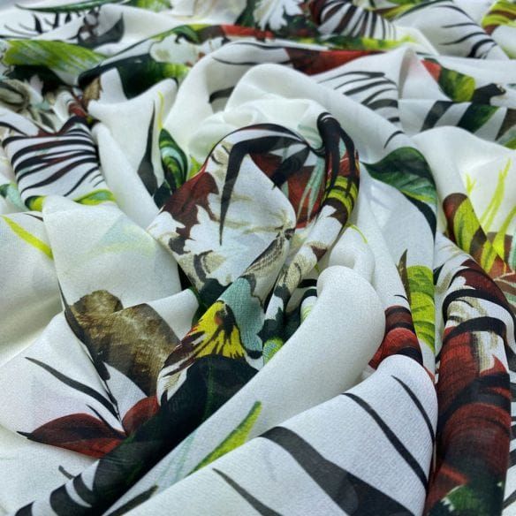 Musseline Estampado Floreale • Luema Tecidos