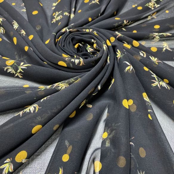 Musseline Estampado Little Fruits • Luema Tecidos