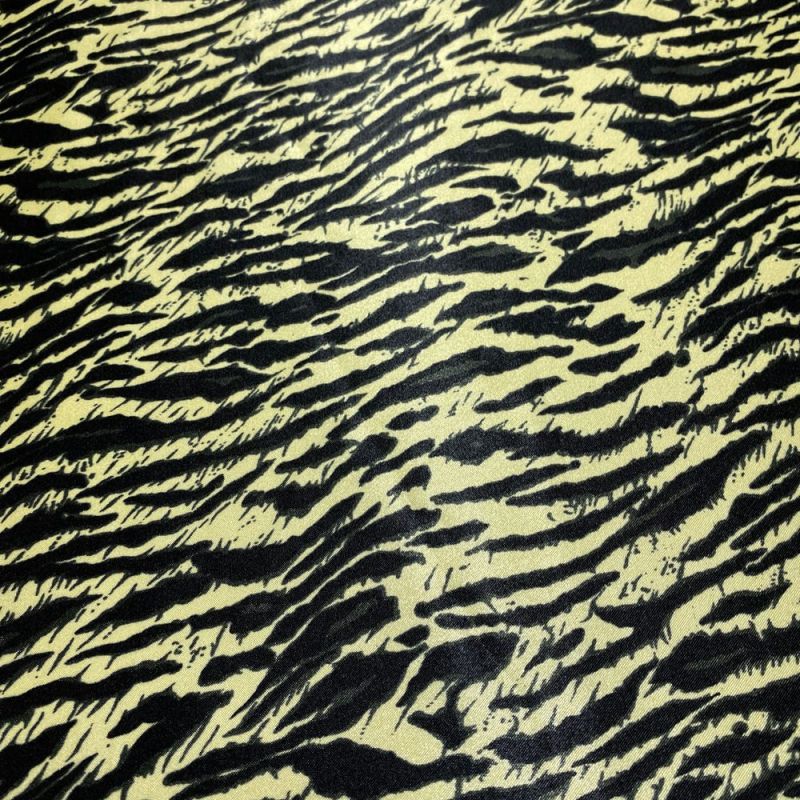 Tecido Cetim Estampado Animal Print • Luema Tecidos