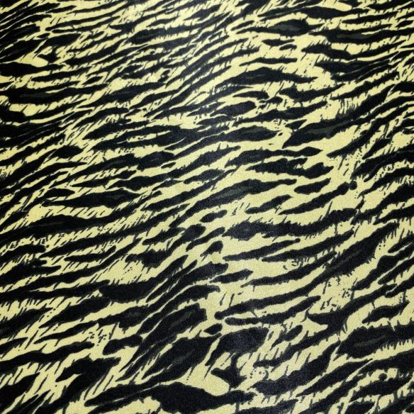 Tecido Cetim Estampado Animal Print • Luema Tecidos