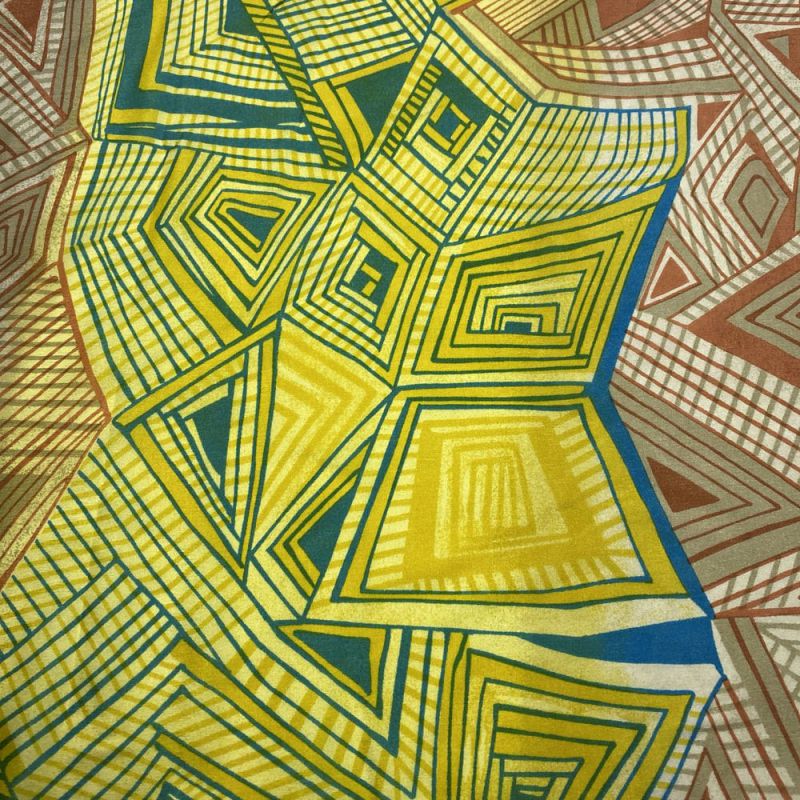 Tecido Crepe de Chine Seda Pura Geométrico Colors • Luema Tecidos Tecido Crepe de Chine Seda Pura Geométrico Colors • Luema Tecidos