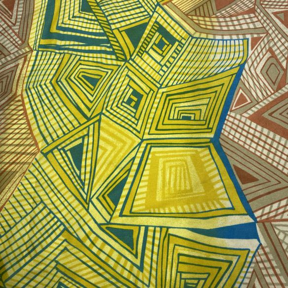 Tecido Crepe de Chine Seda Pura Geométrico Colors • Luema Tecidos Tecido Crepe de Chine Seda Pura Geométrico Colors • Luema Tecidos