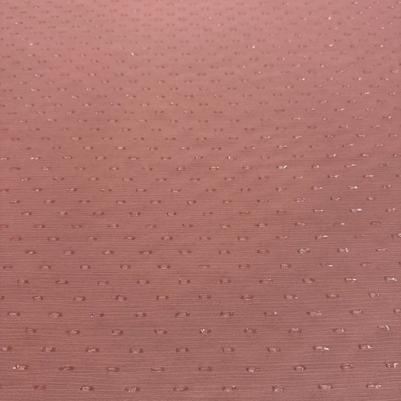 Tecido Musseline Poá Rosa Nude • Luema Tecidos