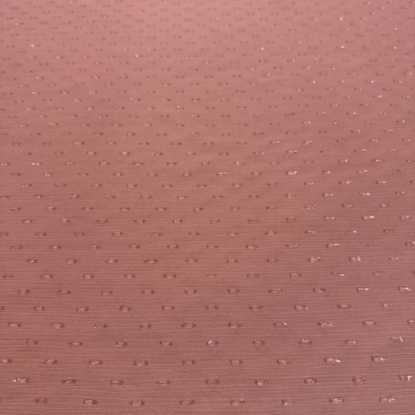 Tecido Musseline Poá Rosa Nude • Luema Tecidos