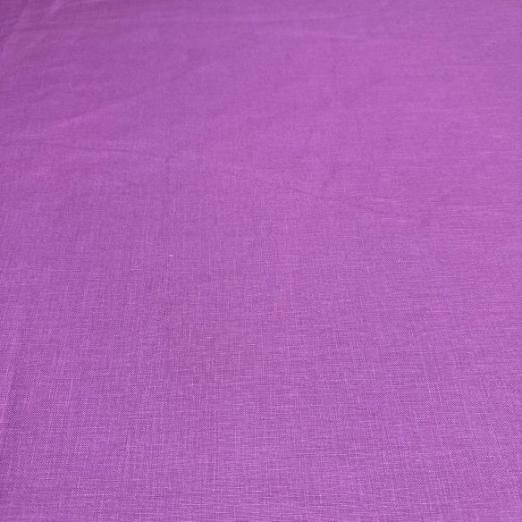 Tecido Linho Puro Rosa Haze • Luema Tecidos