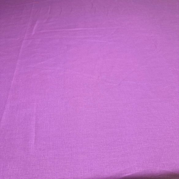 Tecido Linho Puro Rosa Haze • Luema Tecidos