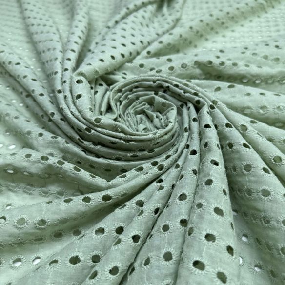 Tecido Laise de algodão Bordada Romantic • Luema Tecidos