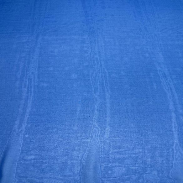 Tecido Musseline de Seda Azul Pérsia • Luema Tecidos