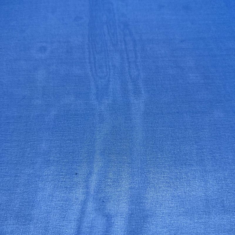 Tecido Musseline de Seda Azul Pérsia • Luema Tecidos