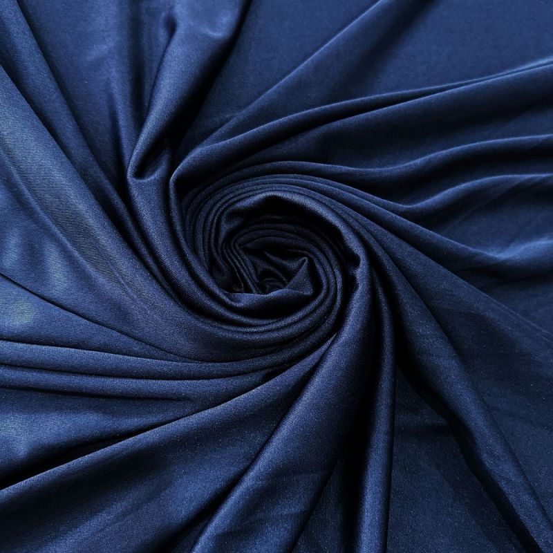 Tecido Helanca Light Azul Marinho • Luema Tecidos