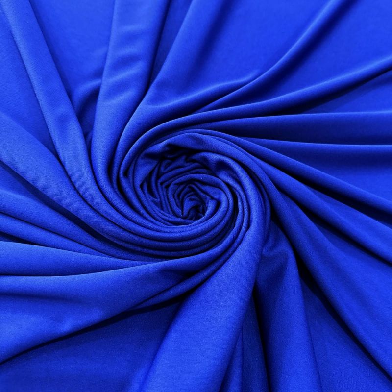 Tecido Helanca Light Azul Royal • Luema Tecidos