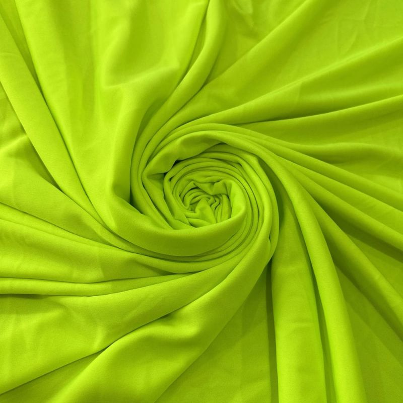 Tecido Helanca Light Verde Fluorescente • Luema Tecidos