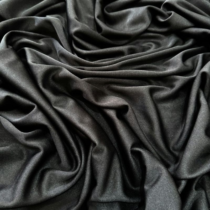 Tecido Helanca Light Preto • Luema Tecidos