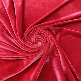 Tecido Veludo Alemão Vermelho Rubi Tecido Veludo Alemão Vermelho Rubi • Luema Tecidos
