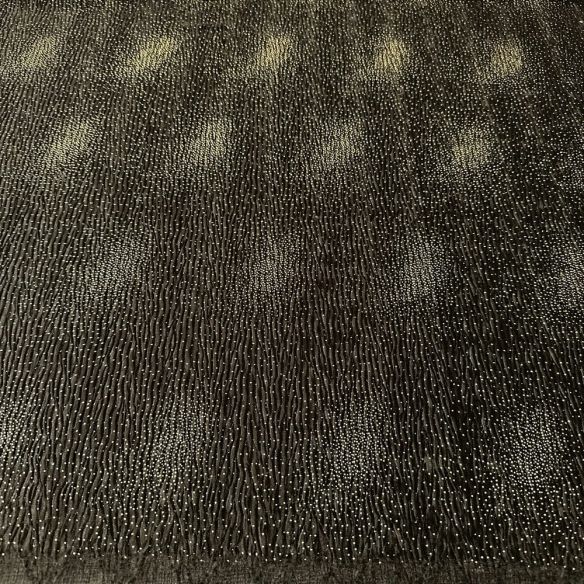 Tecido Veludo Molhado Pingos Dourados • Luema Tecidos Tecido Veludo Molhado Pingos Dourados • Luema Tecidos