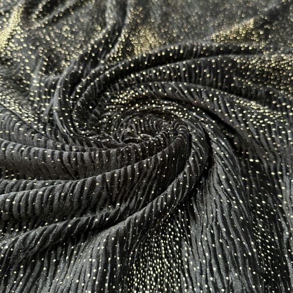 Tecido Veludo Molhado Pingos Dourados • Luema Tecidos Tecido Veludo Molhado Pingos Dourados • Luema Tecidos